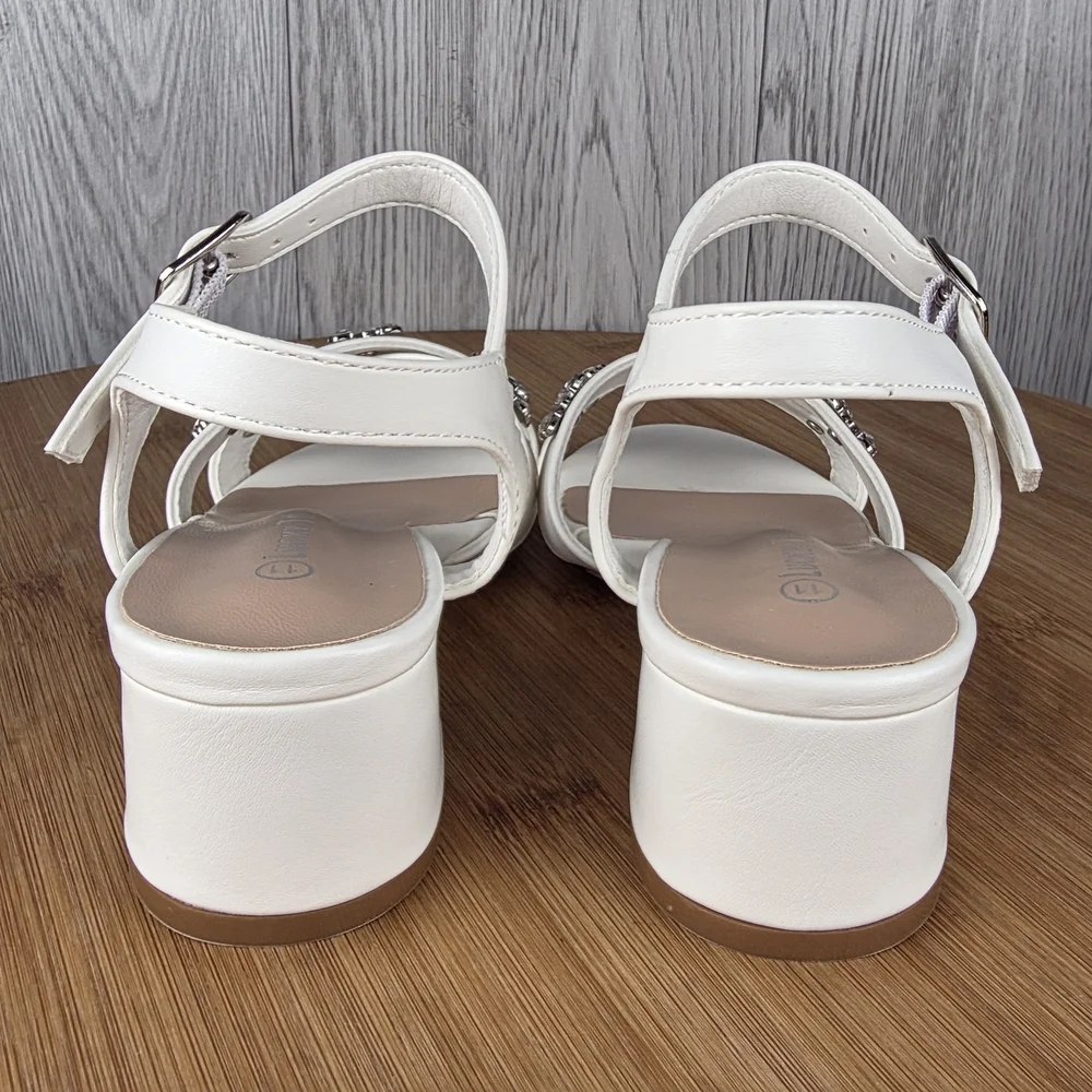 CHILDREN'S BUTTERFLY HEELS (ROSSIE1K WHITE)